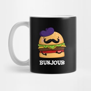 Bunjour Cute French Burger Bun PUn Mug